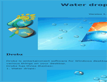 Tablet Screenshot of drobz.com